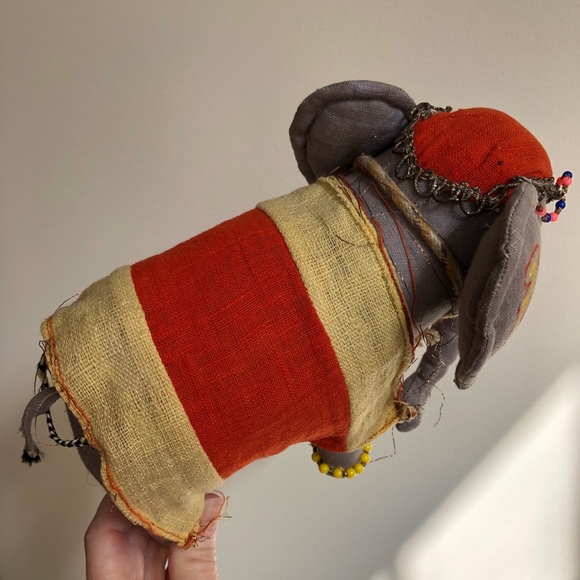 VINTAGE ELEPHANT TOY - Picture 2 of 12